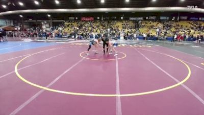 132 lbs Cons. Semi - Danner Wiseman, Moorcroft Mat Masters vs Brody Shepard, Unattached