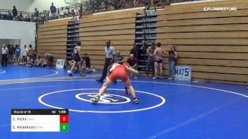 132 lbs Round Of 16 - Chase Hicks, Eawc vs Cj Heiselman, Byrnes