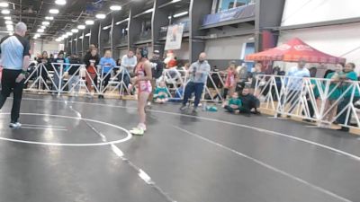92 lbs Round 1 (9am Saturday) - Adelina Anes, Minnesota Funky Singlets vs Brooklyn Murray, NEWHALE