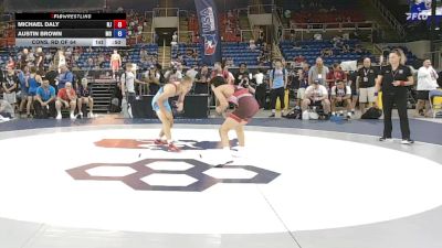 126 lbs Cons. Rd Of 64 - Jonah Arellano, TX vs Gabriel Serros, NM