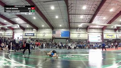 115 lbs Semifinal - Emma Albanese, SLAM! Nevada vs Millie Batavia, Mcqueen