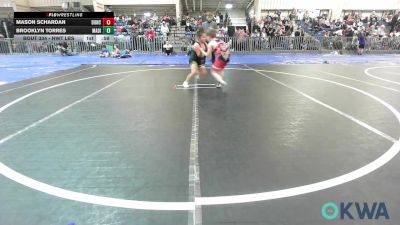 Consi Of 8 #2 - Mason Schardan, Duncan Demon Wrestling vs Brooklyn Torres, Madill Takedown