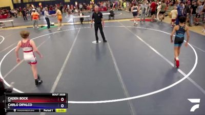 88 lbs Round 1 - Caden Bock, WI vs Carlo Difalco, IL