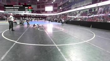 113 lbs Quarterfinal - Alejandro Vega, Meridian vs Sebastian Grand, Owyhee