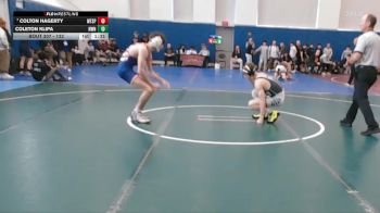 132 lbs Champ. Round 1 - Colton Hagerty, Washington Township vs Coleton Klipa, Norwin