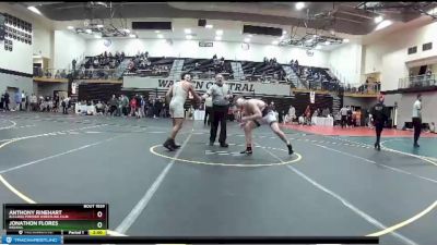 170 lbs Champ. Round 3 - Anthony Rinehart, Bulldog Premier Wrestling Club vs Jonathon Flores, Indiana