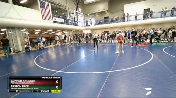 104 lbs 3rd Place Match - Gunner Knudsen, Fremont Wrestling Club vs Easton Pace, Sanderson Wrestling Academy