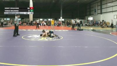 126 lbs Cons. Semi - Kenny Spaulding, Winchester vs Tomas Melendez, Legacy Dragons