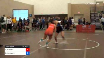 50 kg Consi Of 8 #1 - Allicia Mahoe, Team Hawaii vs Emily Mendez, Team Washington