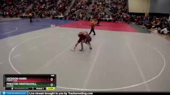 138 lbs Cons. Round 4 - Preston Kratochvill, Holmen vs Jackson Marr, Forest Lake