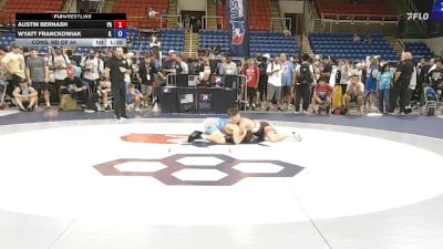 126 lbs Cons. Rd Of 64 - Austin Bernash, PA vs Wyatt Franckowiak, IL