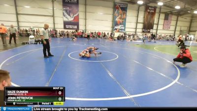 64 lbs Rd# 9- 2:15pm Saturday Final Pool - Haze Dunkin, Nebraska Elite vs John Petrovcik, Minion Black