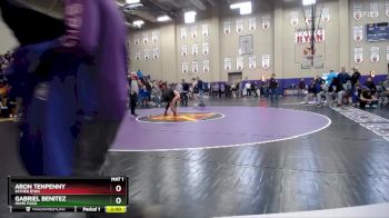 144 lbs Champ. Round 2 - Gabriel Benitez, Hume Fogg vs Aron Tenpenny, Father Ryan