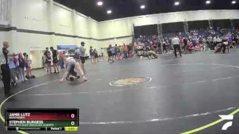 110 lbs Champ. Round 1 - Stephen Burgess, PALMETTO STATE WRESTLING ACADEMY vs Jamie Lutz, Beastworks