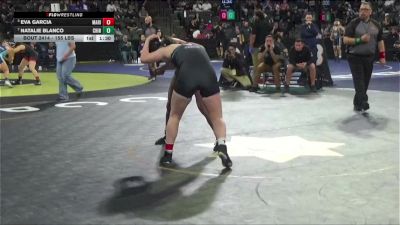 155 lbs Semifinal - Eva Garcia, Marina (SS) vs Natalie Blanco, Chino (SS)