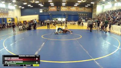 120 lbs Champ. Round 1 - Lucas Milian, Eagle Empire vs Rylan Milian, Suwannee Wrestling