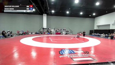 106 lbs Braylen Williams, South Dakota Red vs Noah Moss, Team Michigan - Red