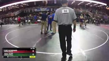 2A 152 lbs Champ. Round 1 - Niko Huff, Sebastian River vs Luis Alvarado, Winter Springs