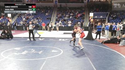 157 lbs Consi Of 32 #2 - Carlo Desisto, Tewksbury vs Kaua Reis, Milford