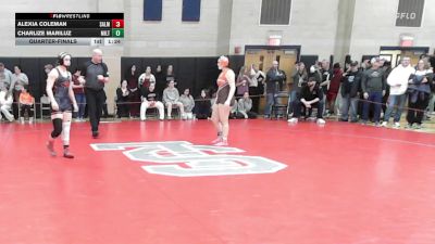 132 lbs Quarterfinal - Cloe Boccia, Milford vs Isabella Beaulieu, Agawam