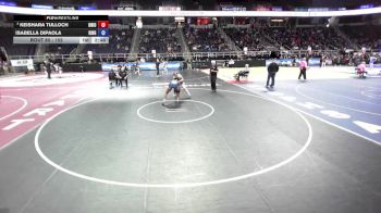 152 lbs Champ. Round 1 - Isabella Dipaola, Kingston vs Keishara Tulloch, Uniondale