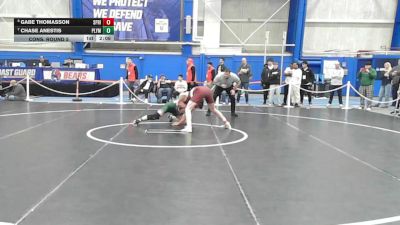 165 lbs Cons. Round 5 - Chase Anestis, Plymouth State vs Gabe Thomasson, Springfield