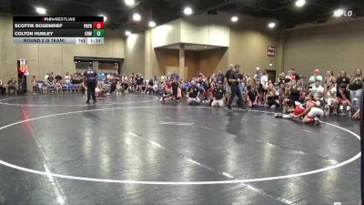 108 lbs Round 2 (8 Team) - Colton Hunley, Crossroads Wrestling vs Scottie Bogenrief, Panhandle Pittbulls