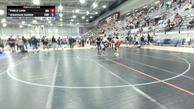 190 lbs Cons. Sub-semis - Pablo Lara, Riverhawk Wrestling Academy vs Jonathan Hardin, Tri Cities Wrestling Club
