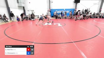 60 kg 5th Place - Shane McFillin, Steller Trained EMBO vs Cameron Chinavare, Michigan Grapplers