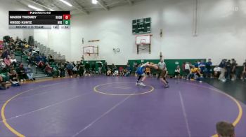 215 lbs Round 2 (6 Team) - Kreed Kuntz, Wheatland vs Masen Twomey, Rocky Mountain