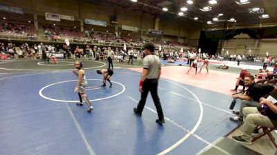 65 lbs Consi Of 4 - Aydin Martinez, Northglenn Youth WC vs Pepper Jacobs, Steel City Reloaded WC
