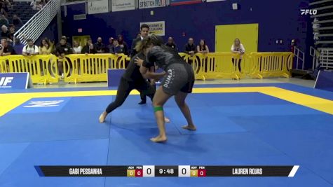 Lauren Rojas vs Gabi Pessanha 2025 Pan IBJJF Jiu-Jitsu No-Gi Championship
