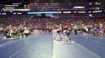 3A-113 lbs Champ. Round 1 - Nicholas Million, Marshalltown vs Liam Dunlay, Pleasant Valley