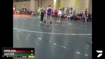 165 lbs Round 2 (6 Team) - Carter Amick, Bad Natured Rodents vs Logan Dear, Patriots WC Green