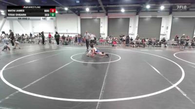 Rr Rnd 2 - Matai James, Manu WC vs Titan Ohearn, SoCal Hammers