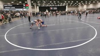 100 lbs Quarters - Brodey Lewis, Maverick Training Center vs Knox Ayala, Sebolt Wrestling Academy