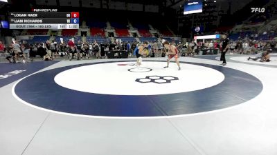 165 lbs Cons. Sub-rd Of 16 - Logan Haer, OH vs Liam Richards, WI