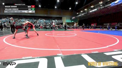 125 lbs Consi Of 32 #1 - Ragan Jensen, Warriors Of Christ vs William Creech, Reign Wrestling Club