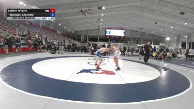 144 lbs 5th Place Match - Emmitt Myers, Patriot Wrestling Club vs Michael Salcedo