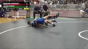 120 lbs Champ. Round 1 - Nathaniel Rodriguez, Carson vs Kayden Cortez, Foothill