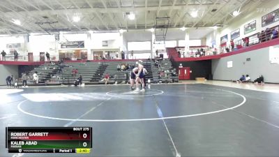 285 lbs Cons. Round 3 - Kaleb Abad, Marian vs Robert Garrett, Manchester