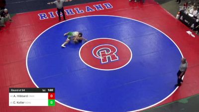 132 lbs Round Of 64 - Aaden Hibbard, Cranberry vs Coy Koller, Schuylkill Valley