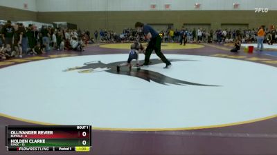 60 lbs Semis (4 Team) - Ollivander Revier, Buffalo vs Holden Clarke, F/MCC