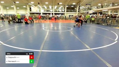 91 lbs Consi Of 16 #2 - Joseph Cappuchi, Smitty's Wrestling Barn vs Jack Perreault, Burlington