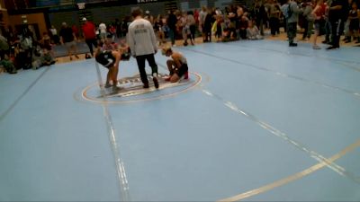 87-91 lbs Round 1 - Brayden Gillaspy, Hook Em W.C vs Korbyn Wardell, Morgan Wrestling Club
