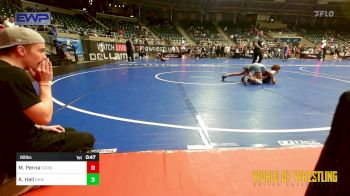 89 lbs Consi Of 8 #1 - Mikey Perna, Steel Valley Renegades vs Alex Hall, Greater Heights Wrestling