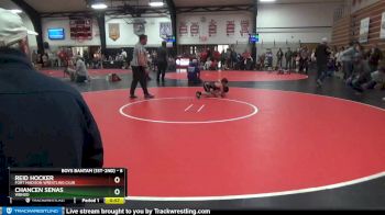 6 lbs Cons. Semi - Reid Hocker, Fort Madison Wrestling Club vs Chancen Senas, WBNDD