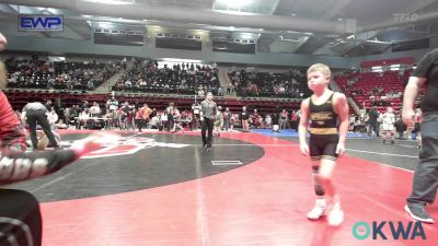 67 lbs Semifinal - Ronald Branchcomb 4th, Heat vs Grant Hatfield, Coweta Tiger Wrestling