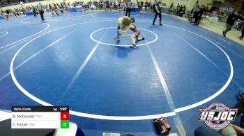 80 lbs Semifinal - Rex McDonald, Team Tulsa Wrestling Club vs Cru Foster, Oklahoma Wrestling Academy