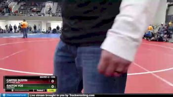 57A Quarterfinal - Carter Dustin, St. Cloud Tech vs Easton Vos, Waconia